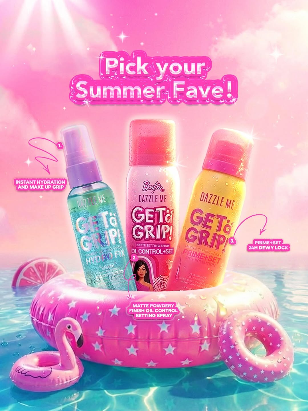 Get A Grip Setting Sprays